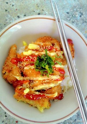 รูปของ ข้าวหน้าโคร็อกเกะ