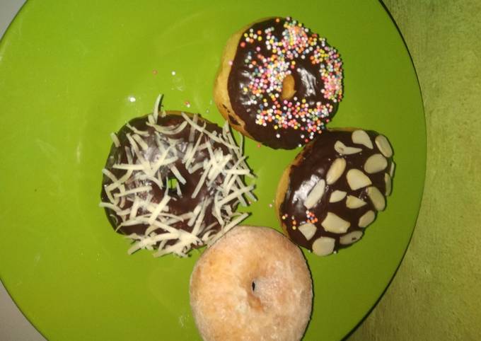 Cara membuat Donat ala j-co, menul 1 telur, anti gagal??? Cara membuat Donat ala j-co, menul 1 telur, anti gagal???