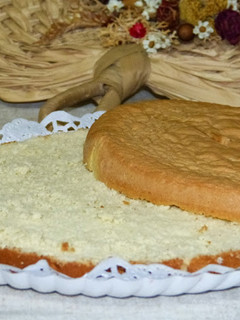 Una foto de Bizcocho genovés o bizcocho base para tartas (con y sin thermomix)