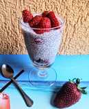 Epres chia puding (Ketogén)