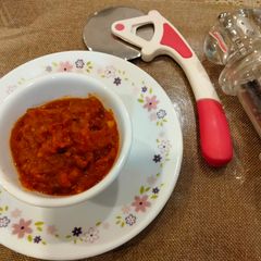 A picture of Homemade Pizza sauce.