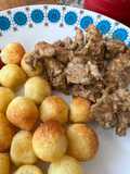 Pechuga de pollo a la mostaza