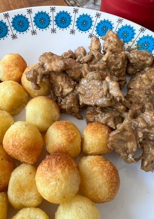 Una foto de Pechuga de pollo a la mostaza