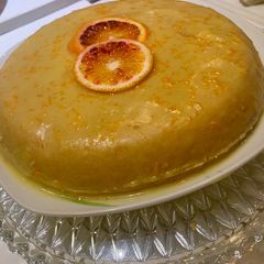 Orange Cake 🍊 (no eggs) A picture of Orange Cake 🍊 (no eggs).