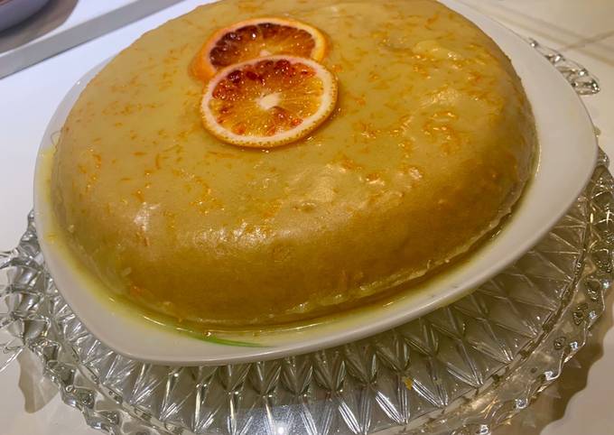 Recipe of Quick Orange Cake 🍊 (no eggs)