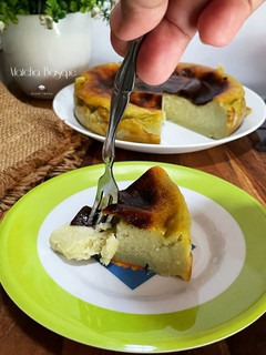 Foto resep Matcha Basque 🇯🇵