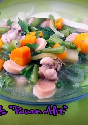 Foto resep 2. Sop ayam sosis sederhana