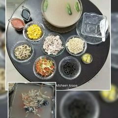 A picture of Vegetables soup.