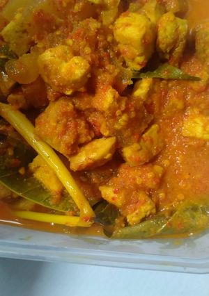 Foto resep Tahu kikil sambal kuning