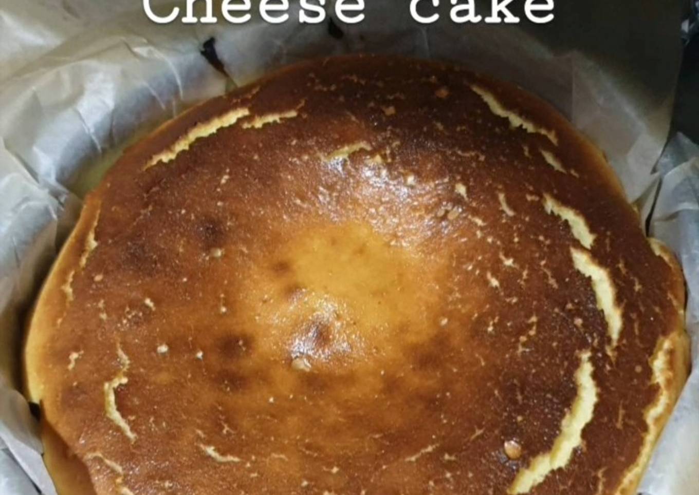 Baked cheese cake