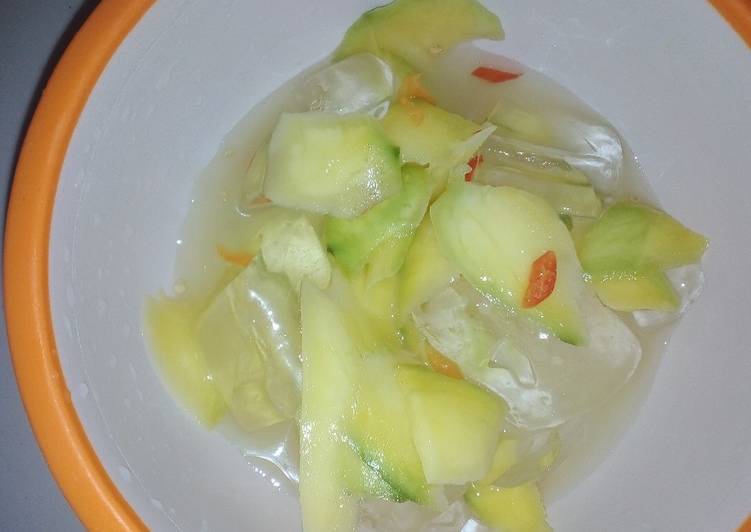 Asinan Mangga Muda,Ala Aku Sendriππππ