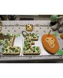 Cream tart 1° compleanno Leonardo 🦁🍃