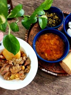 عکسی از دستور آبگوشت