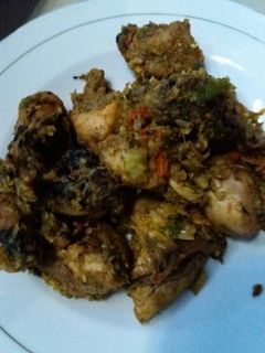 Foto resep Ayam panggang super pedas