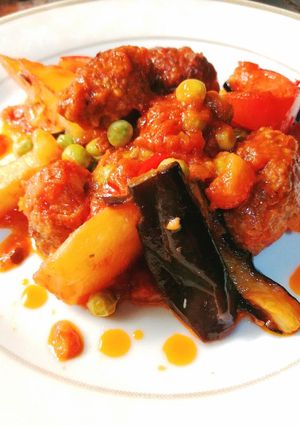 Una foto de 𝐊ö𝐟𝐭𝐞 𝐨 Kofta (Albóndigas turcas)