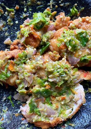 Foto resep Ayam Goreng Crispy Geprek Sambal Ijo