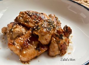 Foto resep ❤️ Ayam Saus Wijen Cilantro Panggang Teflon
