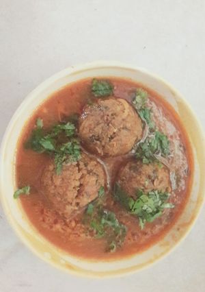 A picture of Suran Ke Kofte.