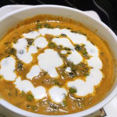 Methi Matar Malai A picture of Methi Matar Malai.