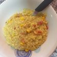 Avena con vegetales