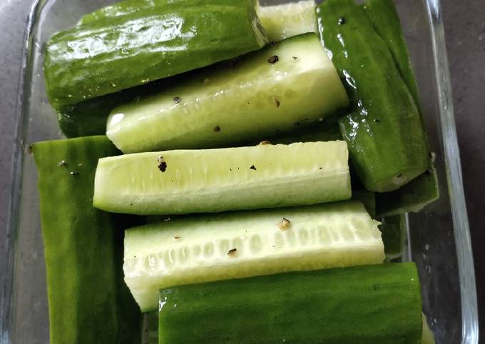 Step-by-Step Guide to Make Speedy Pickled Cucumber