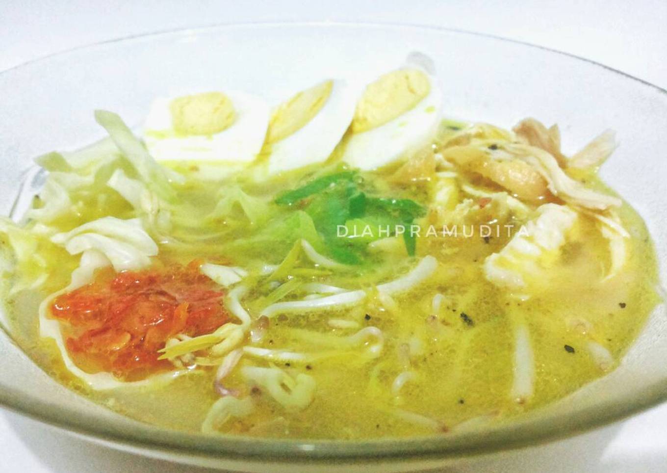 Soto Ayam (Resep Ibu)