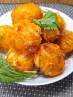 صورة لوصفة كرات البطاطس 🥔🧄