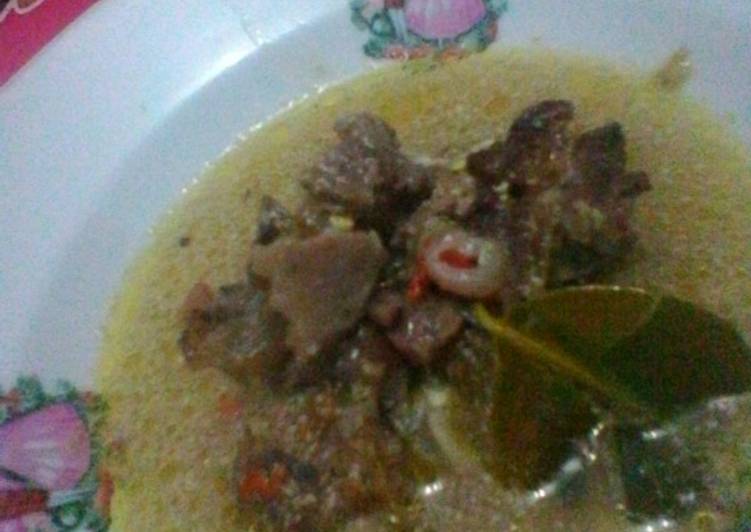 Cara Gampang Membuat Becek (khas tuban) #festivalresepAsia #indonesia #dagingkambing yang praktis