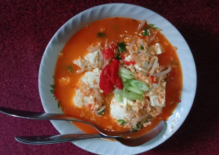 Resep Sundubu Jjigae (sup tahu korea ala2) 😁, Lezat Sekali