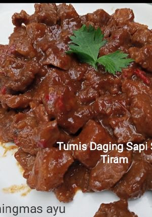 Foto resep Tumis Daging Sapi saos tiram