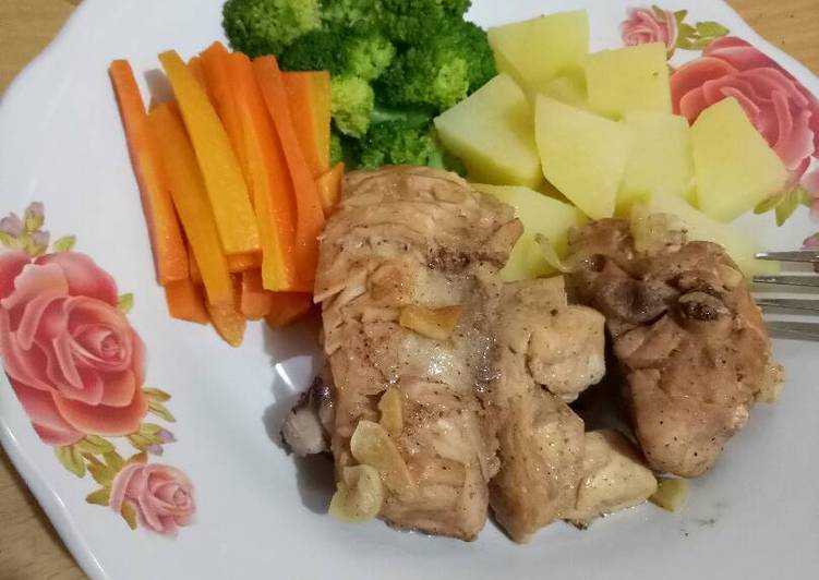 Resep Ayam kukus enak sederhana yang Menggugah Selera
