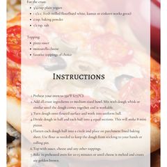 A picture of No-Rise Mini Protein Pizzas.