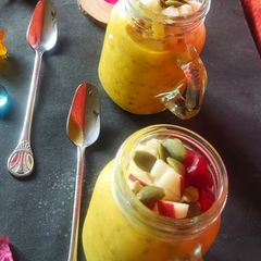 A picture of Overnight Pumpkin Oats.