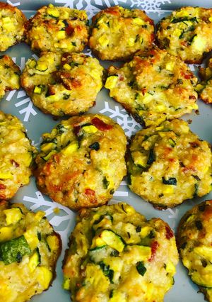 A picture of Zucchini Bacon Bites.