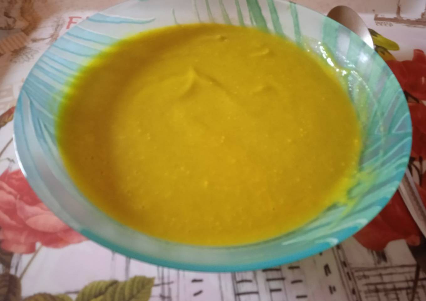 Crema de brócoli y zanahoria