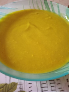 Una foto de Crema de brócoli y zanahoria