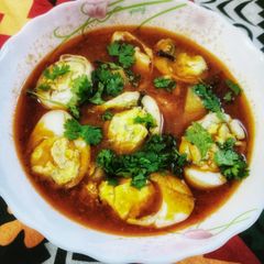 Aloo anda gravy A picture of Aloo anda gravy.