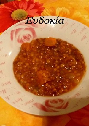 Φωτογραφία της συνταγής 🎀🎀 Φακές σούπα