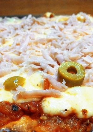 Una foto de Pizza sin harina 🍕 !!! Para comer sin culpas