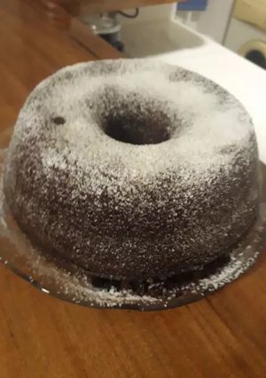 Una foto de Budín de chocolate