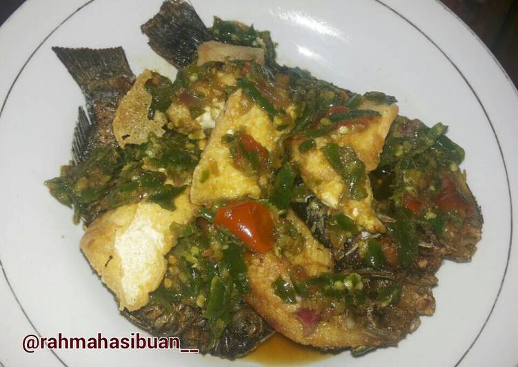 Nila sambel cabe hijau