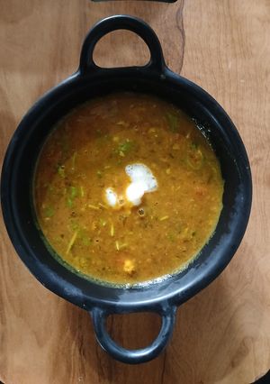 A picture of Langar wali Dal.