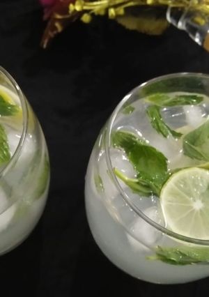A picture of Virgin Mojito.