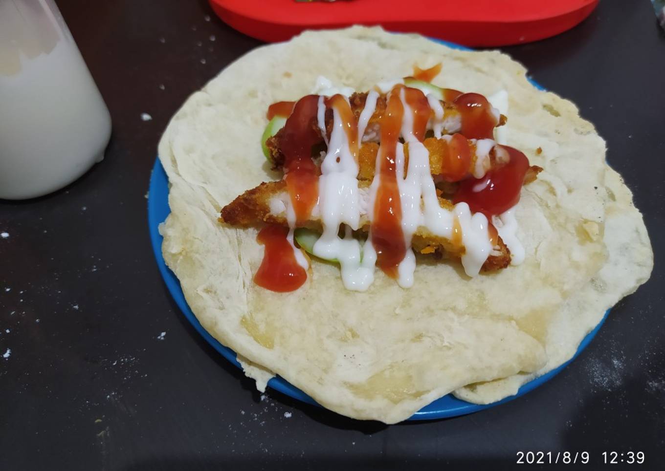 Kebab chicken katsu