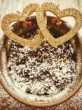 Mini bread pudding di Natale