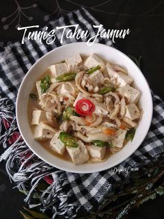 Foto resep Tumis Tahu Jamur
