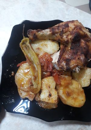 صورة لوصفة دجاج محمر