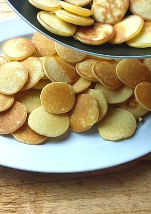 Foto resep Pancake Mini Takaran Sendok