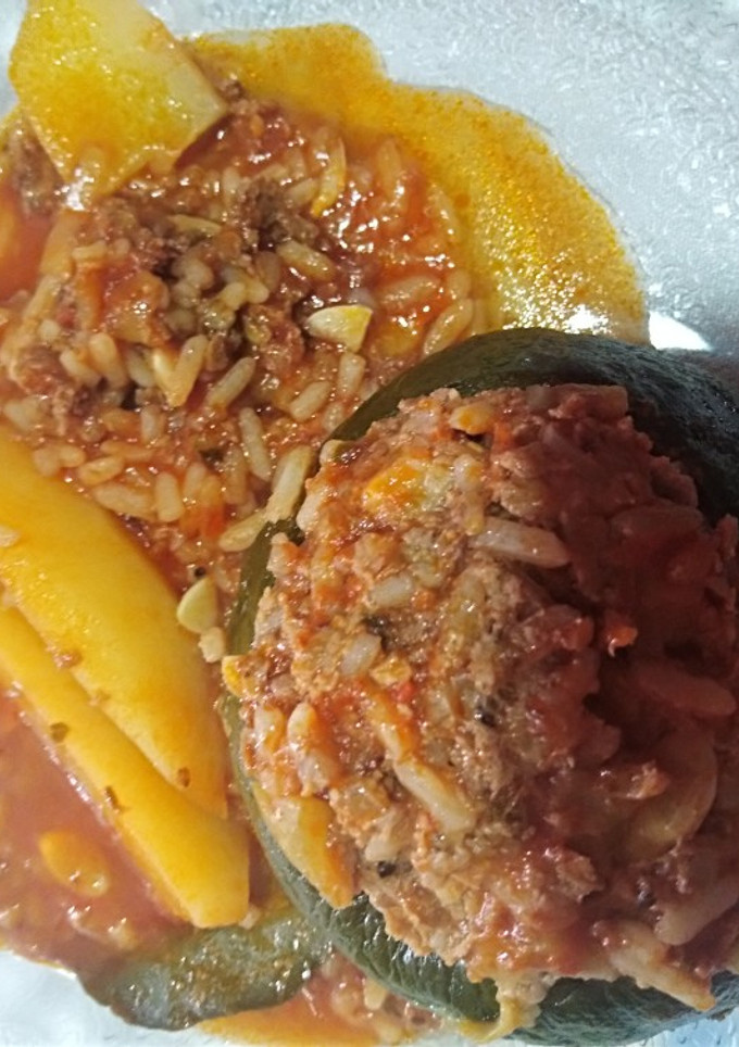 Una foto de Zapallitos rellenos