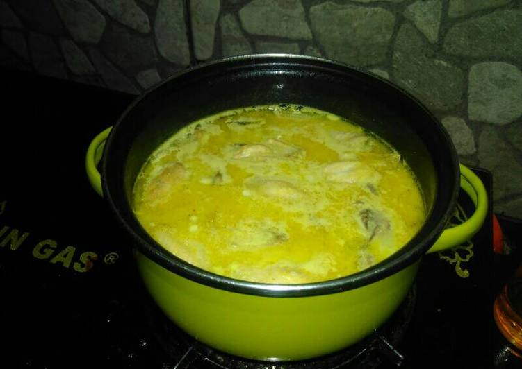 Resep Opor ayam simple, Enak Banget